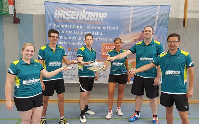 Hasenkamp und Lisas Palmengarten werden Sponsor vom BC Westfalia Herne 92 e.V.