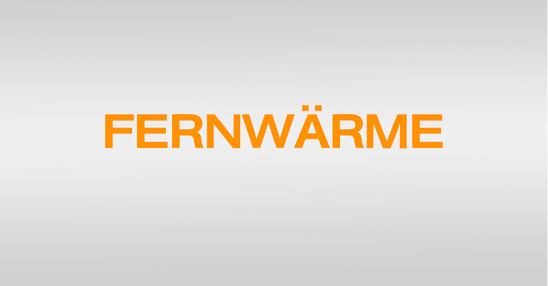Mit Fernwärme heizen Fernwärmeheizung