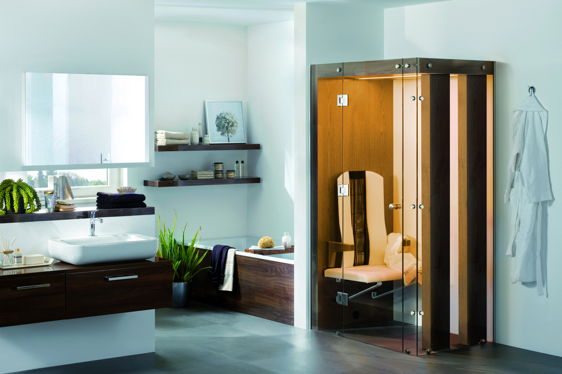 NRW Ausstellung mit Infrarotkabinen