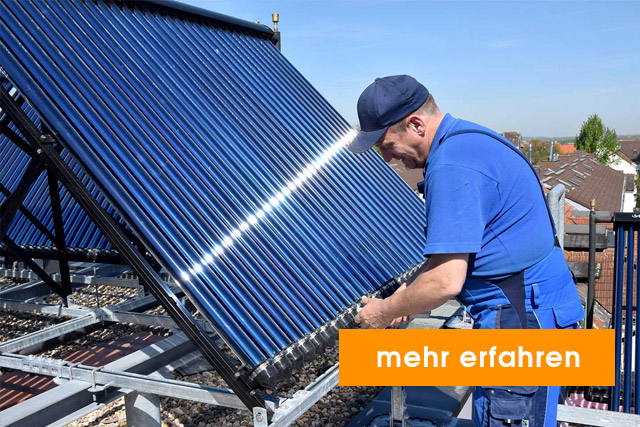 Solarheizung Solarthermie PV Anlage