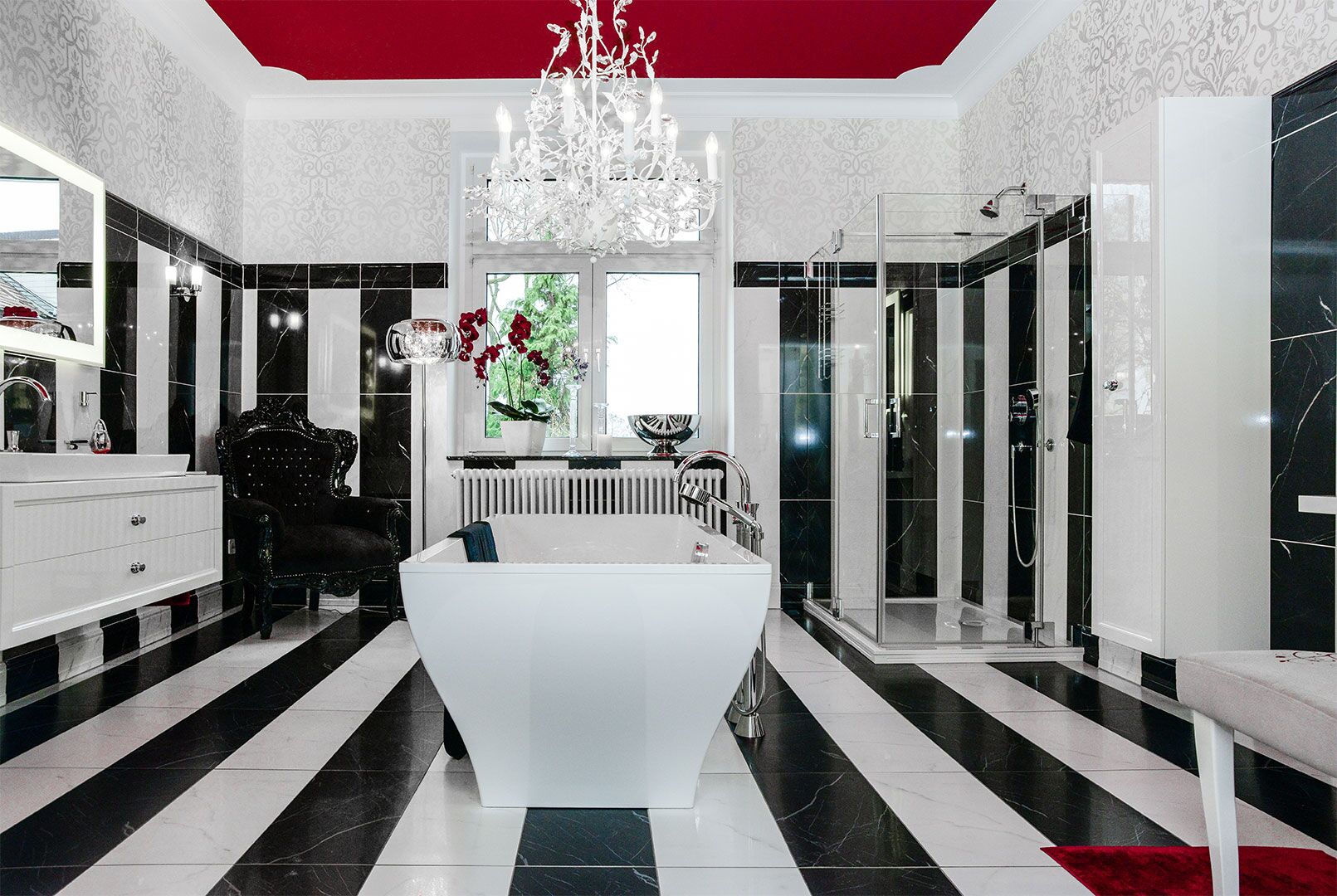 Moderne Badezimmer in Bochum, Herne und Dortmund bauen oder auch renovieren lassen. Mit Festpreis-Garantie.